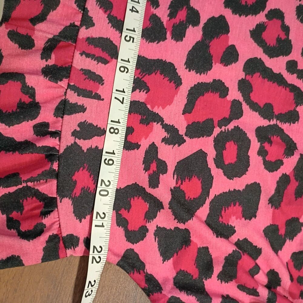 Southern stitch oversized medium tunic pink leopard print - Picture 5 of 5